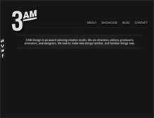 Tablet Screenshot of 3am-design.com